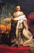 Pierre-Narcisse Guerin Portrait of Louis XVIII of France Spain oil painting artist